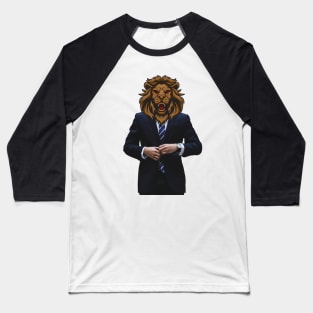 Man with lion head Baseball T-Shirt